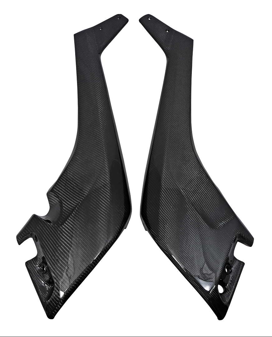MOS Carbon Fiber Side Covers For Yamaha TMAX 530 2017-2019 | eBay