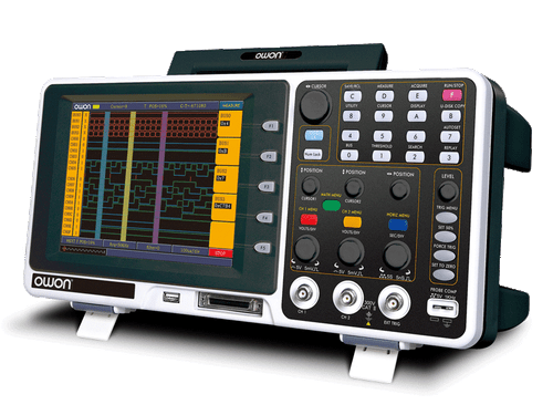 Mixed Signal MSO Oscilloscope logic analyzer Owon MSO7062TD 8" 60MHz 1GS/s FFT - Picture 3 of 9