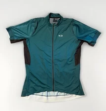 OAKLEY Mens Race Fit Cycling Apex Pro Jersey Size XL Bayberry Green Biking