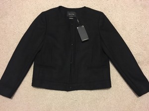 short black wool jacket