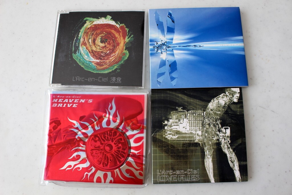 邦楽 ARCHE SET x14 L'Arc-en-Ciel Japan CD Single Daybreaker's Bell
