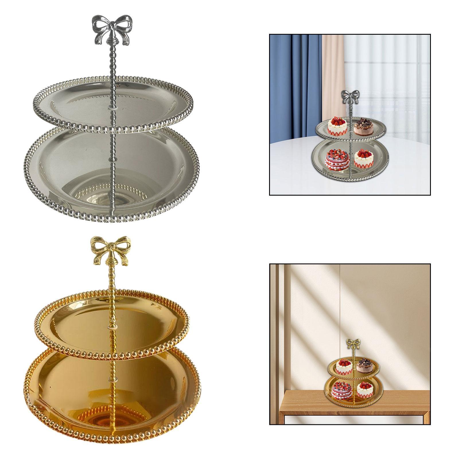 Colorful Cupcake Stand with Fruit Snack and Pastry Holder-image