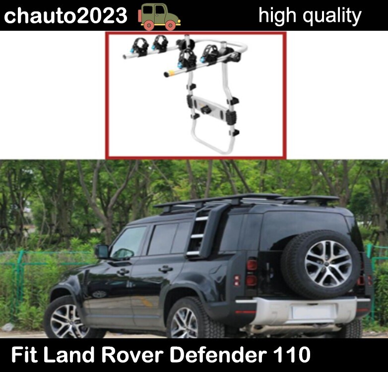 Bicycle Bike Rack Rear Spare Tyre Carrie Fit Land Rover Defender 110