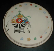 Art Deco Umbertone Leigh Potters USA for Farberware Trivet - Hot Plate (sau11)