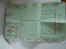 VINTAGE MACRAME CHART 19" X 12" MACRA-NAUT THE ART OF KNOTTING STEP BY STEP
