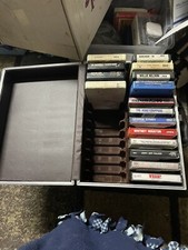 Service Mfg. Co. 8 Track Cassette Case. Holds 24.