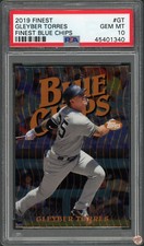 2019 FINEST BLUE CHIPS GLEYBER TORRES #GT PSA 10 POP 8 (340)
