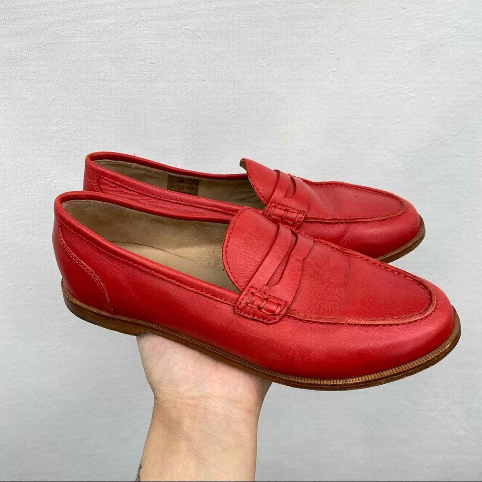 J.Crew Ryan Penny Leather Loafers in 