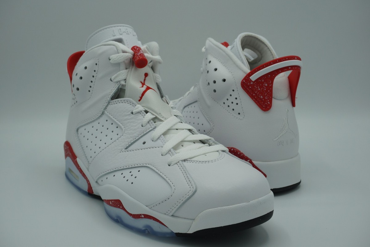 Nike Air Jordan 6ホワイト/ユニバーシティ レッド/レッドオレオ Nike Air Jordan 6ホワイト/ユニバーシティ レッド/レッドオレオ