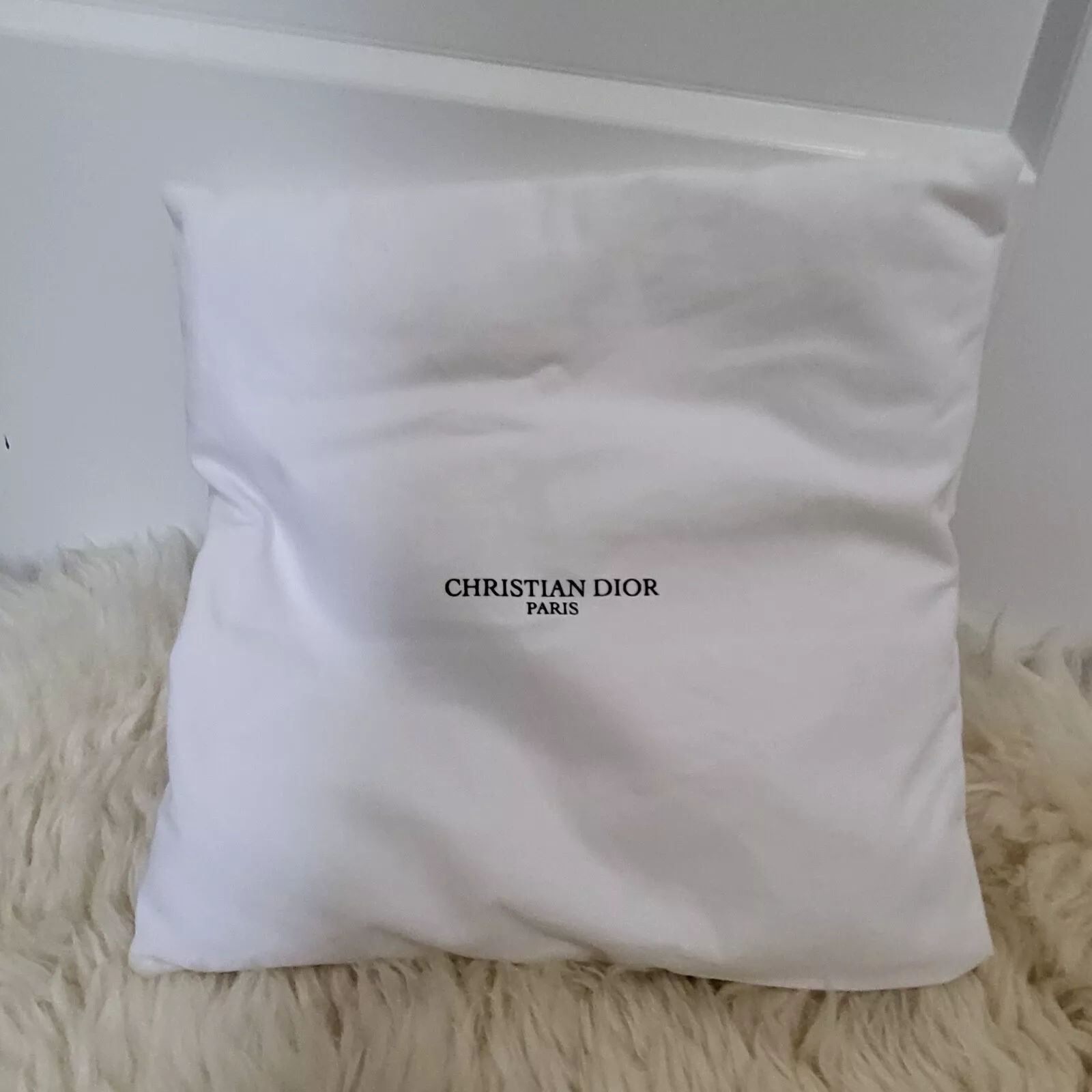 Tampon d'oreiller Christian Dior NEUF pour emballage bijoux rangement décoration maison