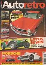 AUTO RETRO 301 DS19 CHAPRON CONCORDE LOTUS SEVEN MERCEDES 280 SL ALFA SZ ES30
