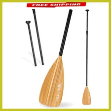 Adjustable SUP Paddle - Lightweight 3 Piece Design 68" to 84" for All Paddling