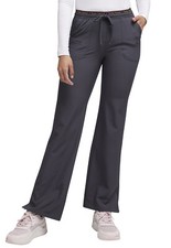 Pewter HeartSoul Scrubs Heart Breaker Low Rise Drawstring Pant 20110 PEWH