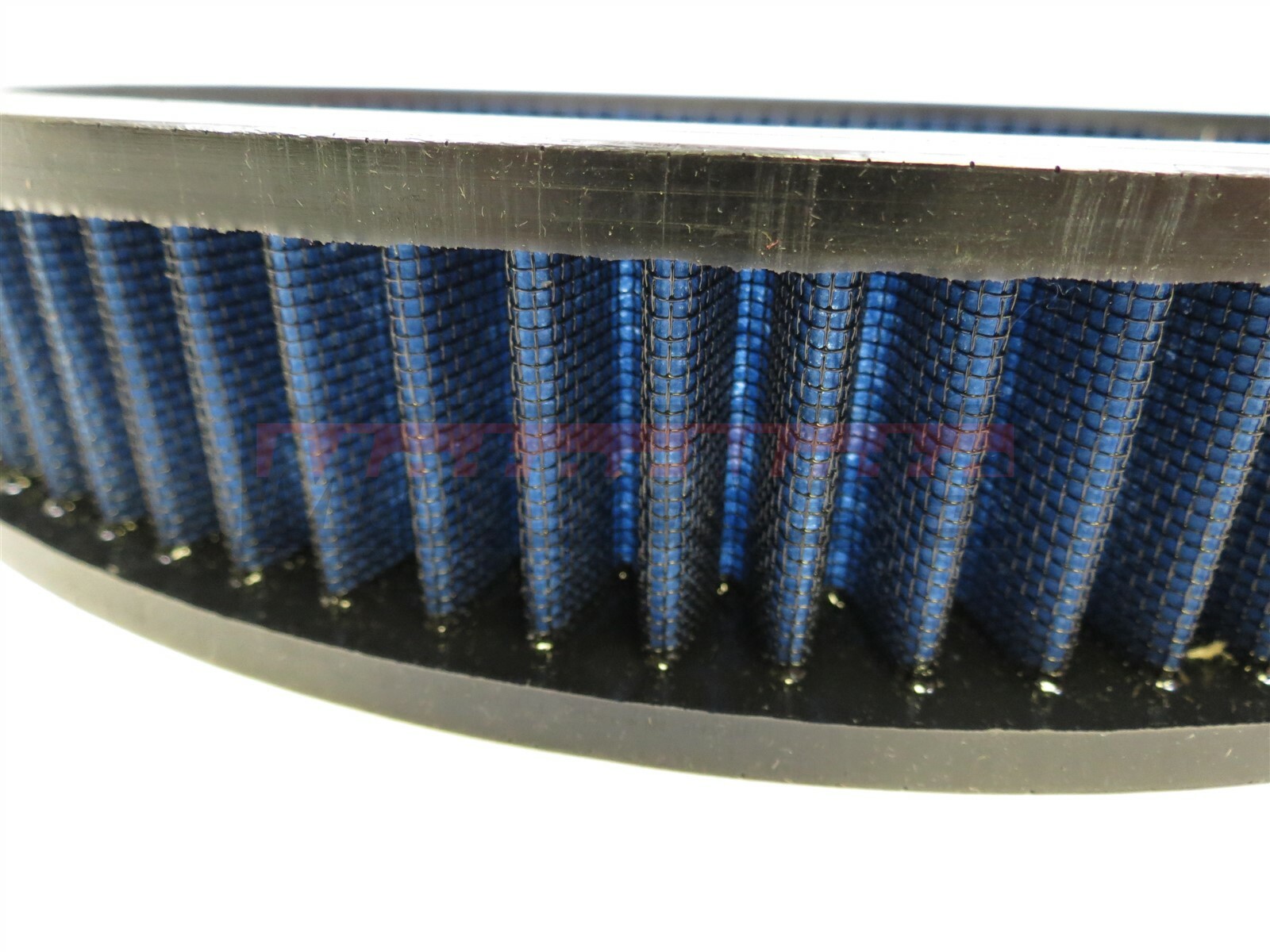 14"x2" BLUE Washable Reusable Hi Flow Air Cleaner Filter Chevy