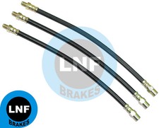 Bmw Isetta 250 300 Export Brake Hose Set X3 Front Rear 1955-1962 Microcar