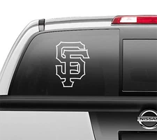 SF San Francisco Giants Window Sticker Vinyl Decal any size any color