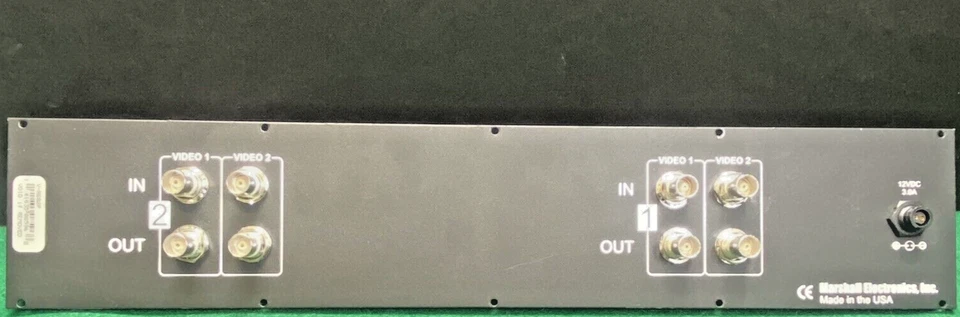 Marshall V-R682p - RACK MOUNT VIDEO MONITOR Replacement Rear Panel Board Parts - Image 2 of 4