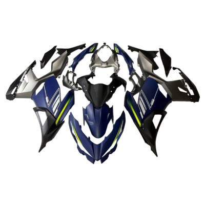 Black Blue ABS Bodywork for Ninja 400 Ninja400 2018 - 2023 Plastics Fairings New