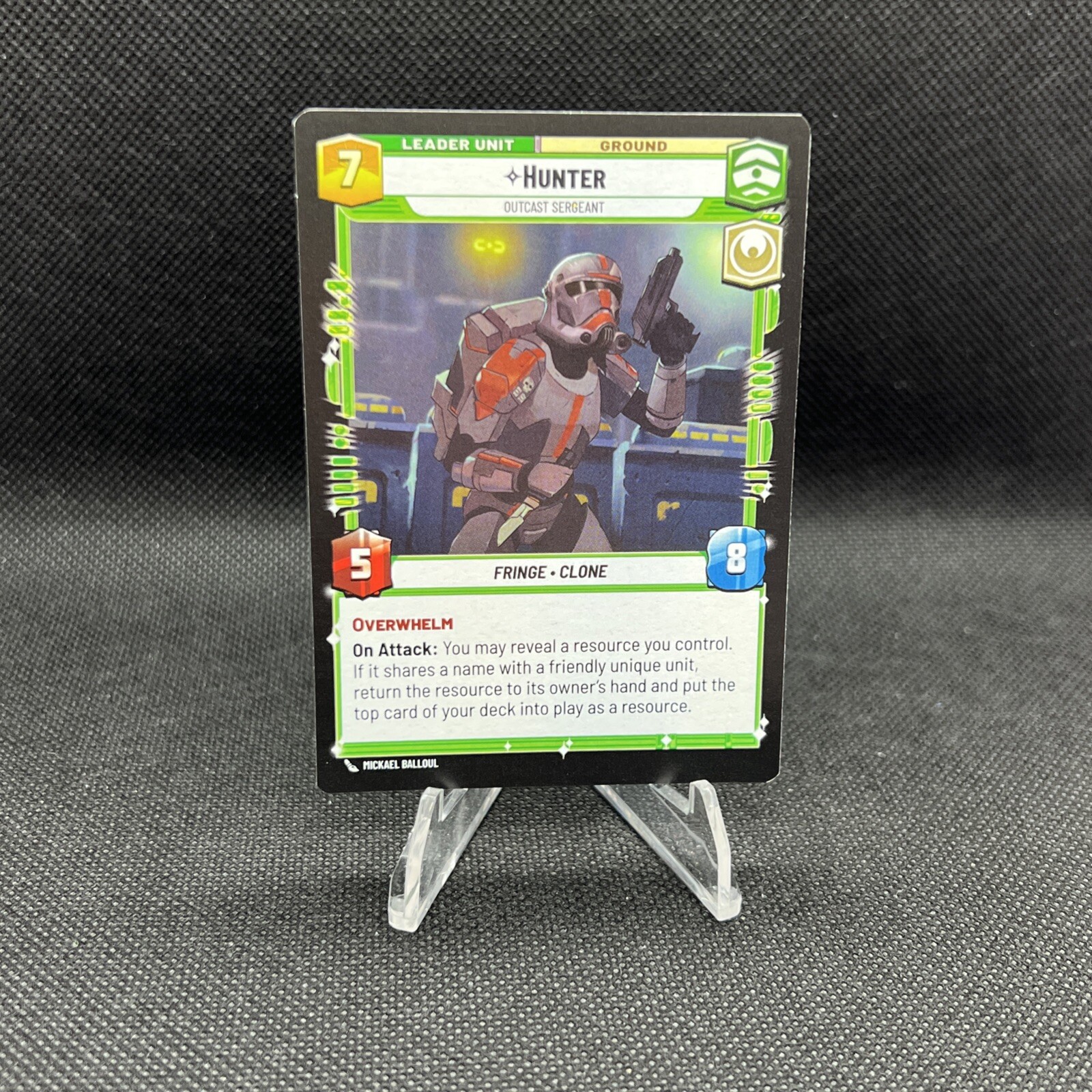 Star Wars Unlimited - Hunter - Outcast Sergeant - Shadows of the Galaxy