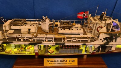 SCHNELLBOOT TYPE S-100 lancha torpedera S100 escala 1/35 con