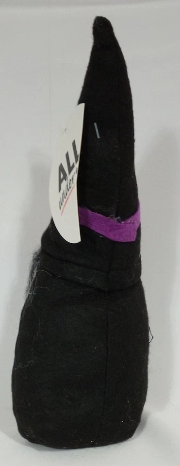 Disfraz de Halloween con diadema negra y púrpura sombrero de bruja con pelo para niñas de Estados Unidos Foto 3 de 3