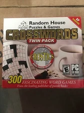 Crosswords Twin Pack w/Bonus Crostics (PC, 2003, Cosmi)