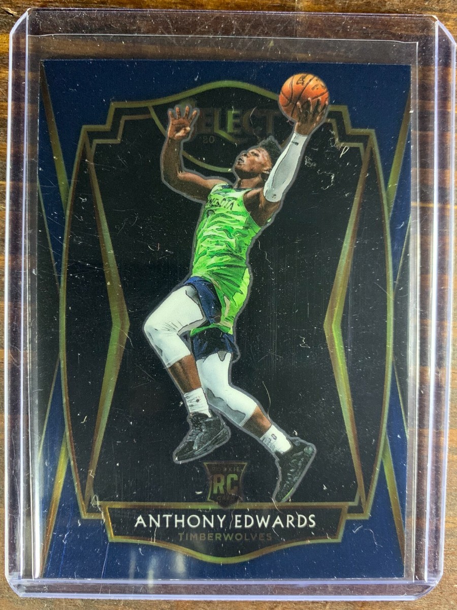 Anthony Edwards Basketball Rookie Card #169 Panini Select 