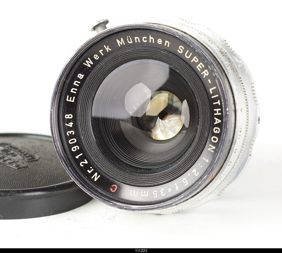 Lens Enna Munchen Super Lithagon 2,5/35mm Chrom For Exakta | eBay