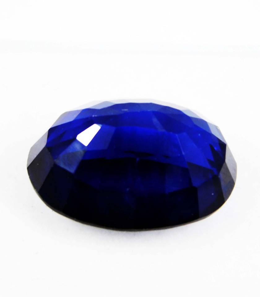 "Certified" 13.30 Ct Natural Kashmiri Blue Sapphire Oval Cut Loose Gemstone eBay