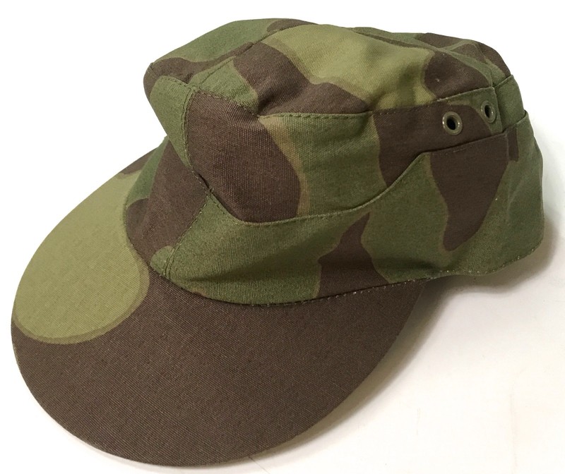 WWII GERMAN HEER ARMY LUFTWAFFE WAFFEN M37 ITALIAN CAMO FIELD CAP-MEDIUM