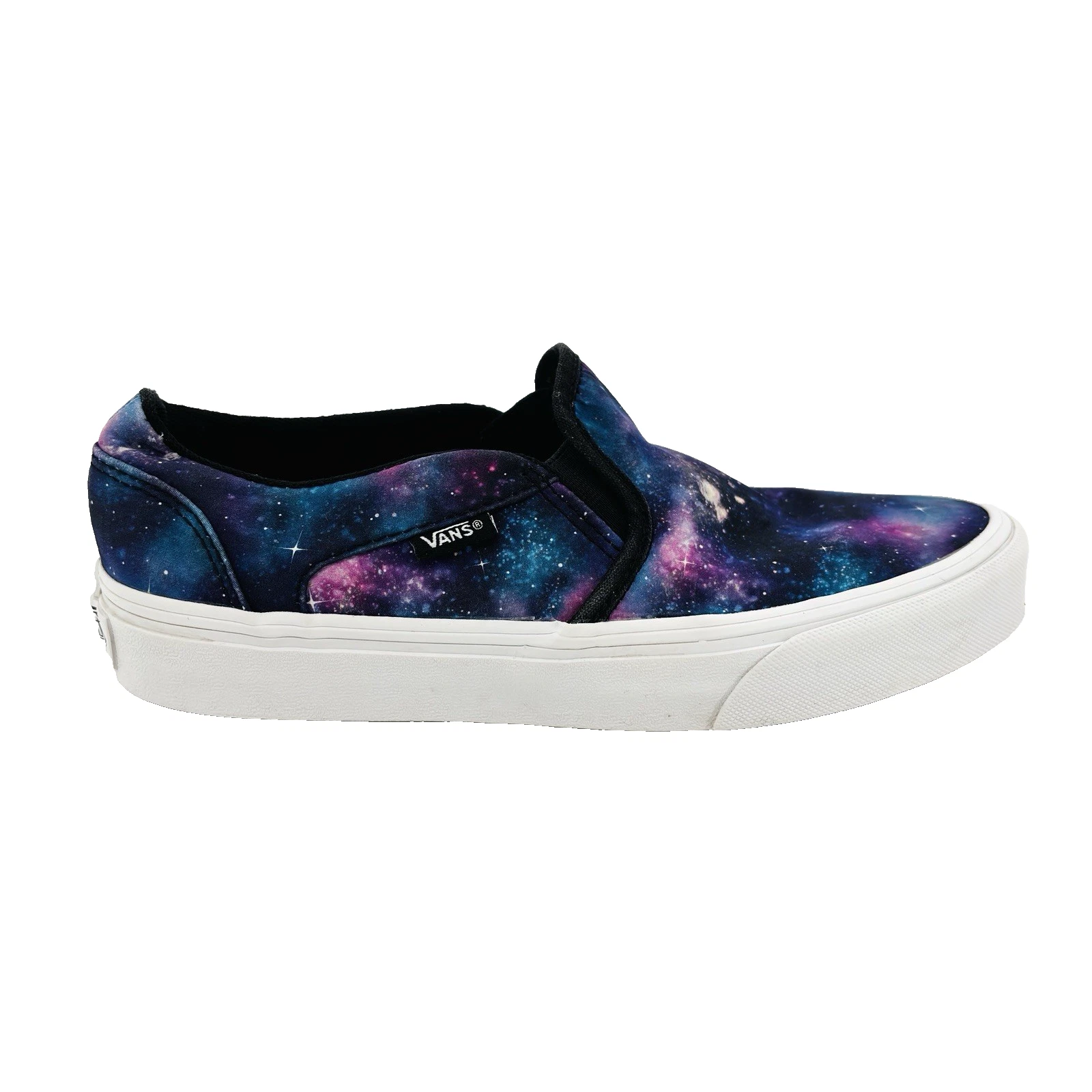 Mocassini slip on donna 7 5 Vans Cosmic Galaxy Space Stars Cosmos viola 508731