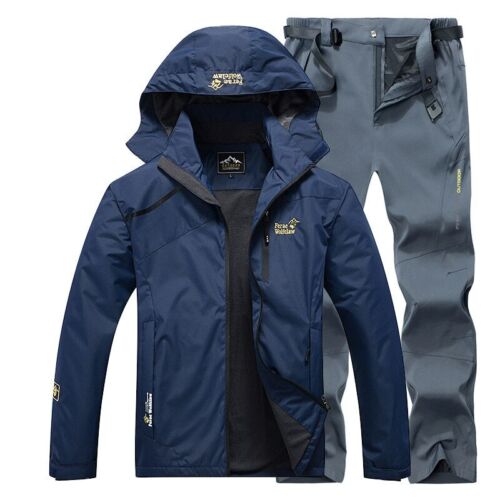 New Waterproof Fishing Suit Set Thin Hooded Jacket Outdoor Breathable Quick Dry - Picture 40 of 40