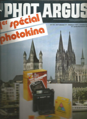 ''FOTO ARGUS'' NR.118 KODAMATIC 970 / / NIKON F3-AF UND SUCHER DX-1 / FUJICA DL 100