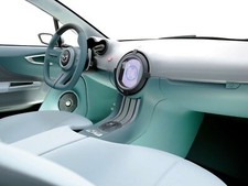 Cars mazda sassou concept Desk Mat Stitched