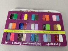Sculpey III - Oven Bake Polymer Clay - 30 Colour Sampler Pack - 30 x 1oz Blocks