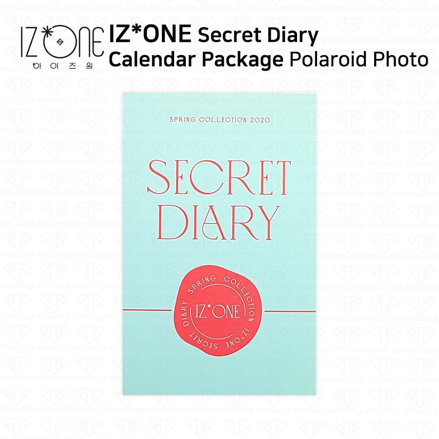 IZ*ONE IZONE Secret Diary Package AR Photocard Polaroid Sticker ID