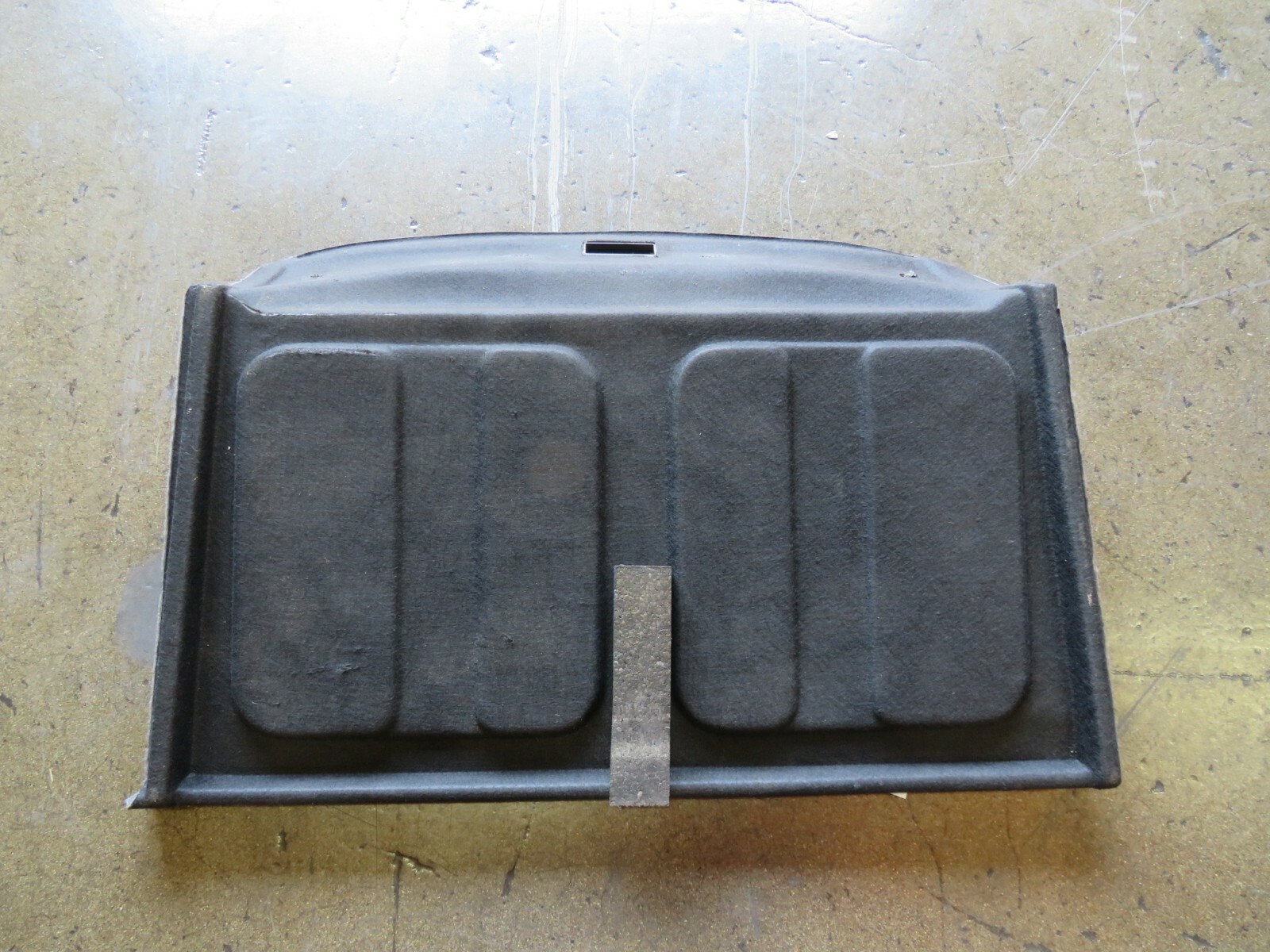 Maserati M128, Trunk Back Wall Carpet, Used, Damage, P/N 66739800