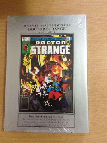 Marvel Masterworks Vol 244 Doctor Strange Vol 8 - Couverture rigide - SCELLÉ - RÉDUIT - Photo 1/12