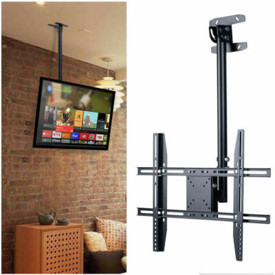 TV Deckenhalterung für LCD LED, Panasonic, Sony, Samsung, LG 32-65 Zoll Neigbar 