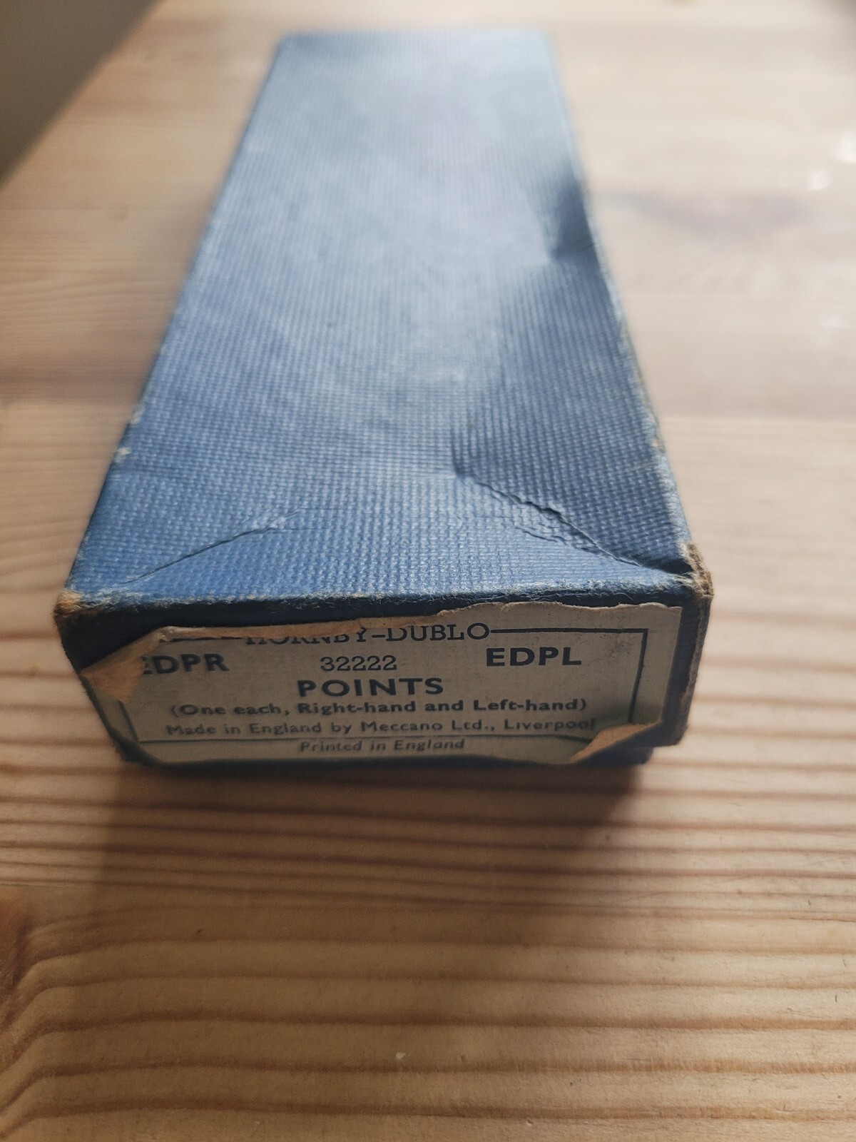 HORNBY DUBLO `OO` 3-RAIL #32222-EDPR/EDPL MANUAL POINTS LEFT & RIGHT ...