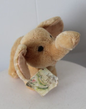 VTG RUSS LIFE TIME PETS PLUSH GUMBO ELEPHANT NWT 1979 BROWN/TAN. 7" LONG 5 