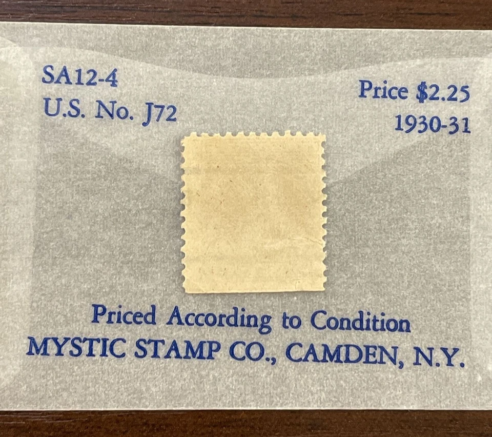 1930 Postage Due Stamp 3 Cents Scott #J72 used - Image 3 of 3