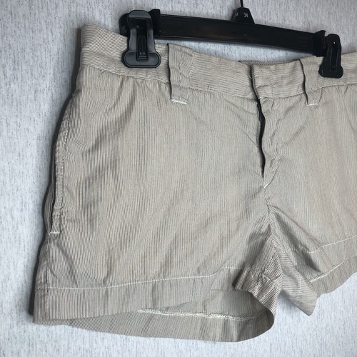 Rag & Bone Womens Shorts Striped 100% Cotton Pockets City Casual Handmade Sz 28 - Picture 3 of 13