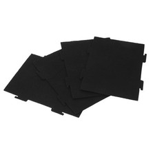 Microwave Oven Filter Wide Compatibility Charcoal Filter Sheet 4 Pack For
