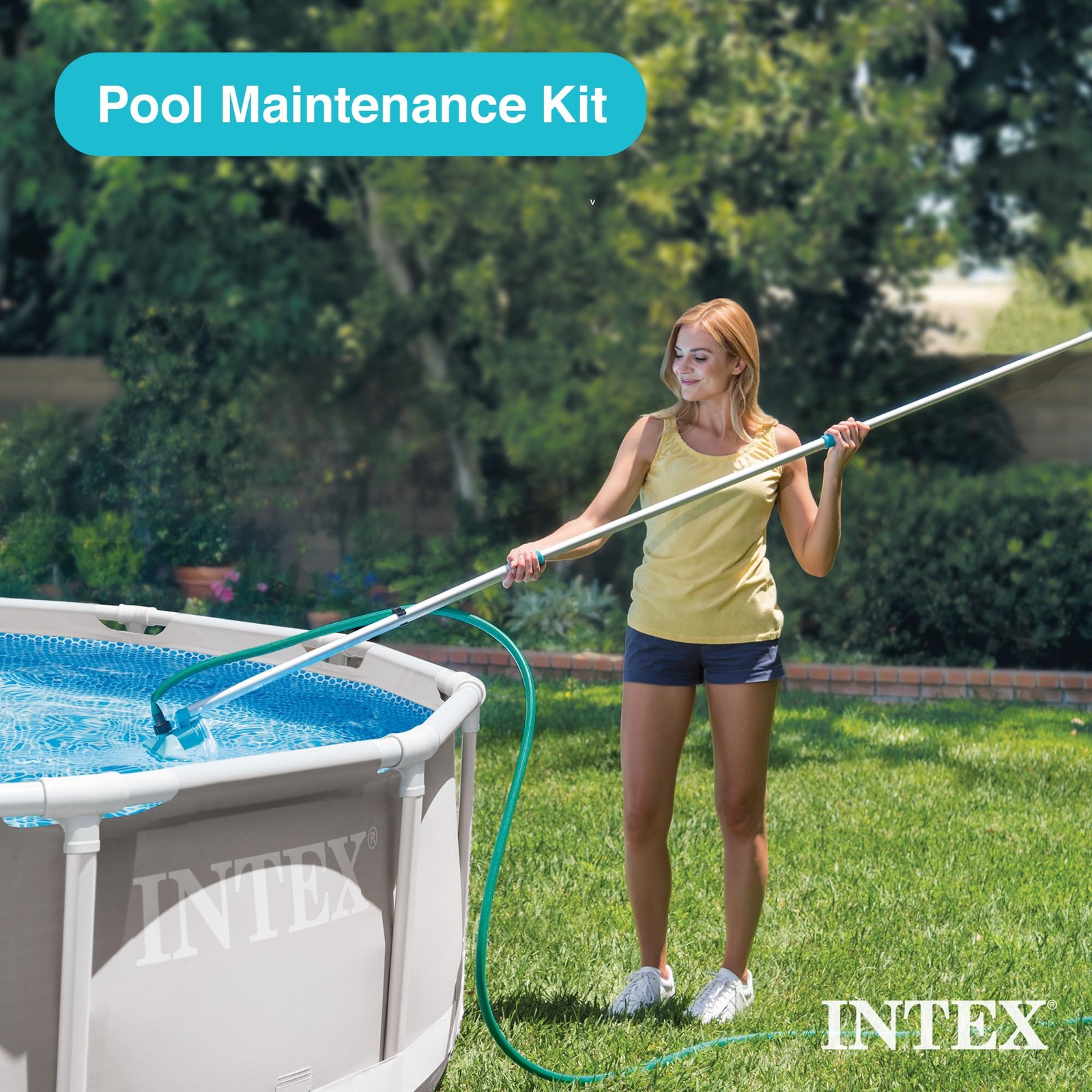 Premium Intex Basic Pool Cleaning Head Maintenance Kit for Above Ground Pools