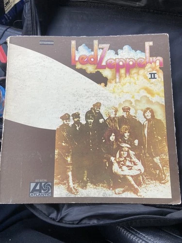 LED ZEPPELIN II 1ST UK PRESSING VINYL LP RED/PLUM ATLANTIC 588198  EX+