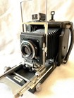 BUSCH PRESSMAN 2X3 Art Deco Press Vintage Camera - 101mm Wollensak f4.5 Lens — photo 8