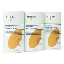 HiBAR Bergamot  Cedar Plastic-Free Deodorant - Natural All-Day Protection