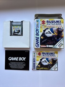 GBC Nintendo Game Boy Color Suzuki Alstare Extreme Racing Boxed w/ Manual US Slr