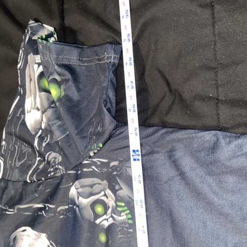 Camisa negra con gráficos de calavera talla 2XL - Imagen 11 de 14